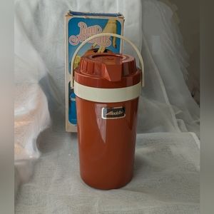 Aladdin Pump A Drunk Jug 2 Liter Thermos Vintage w/Original box